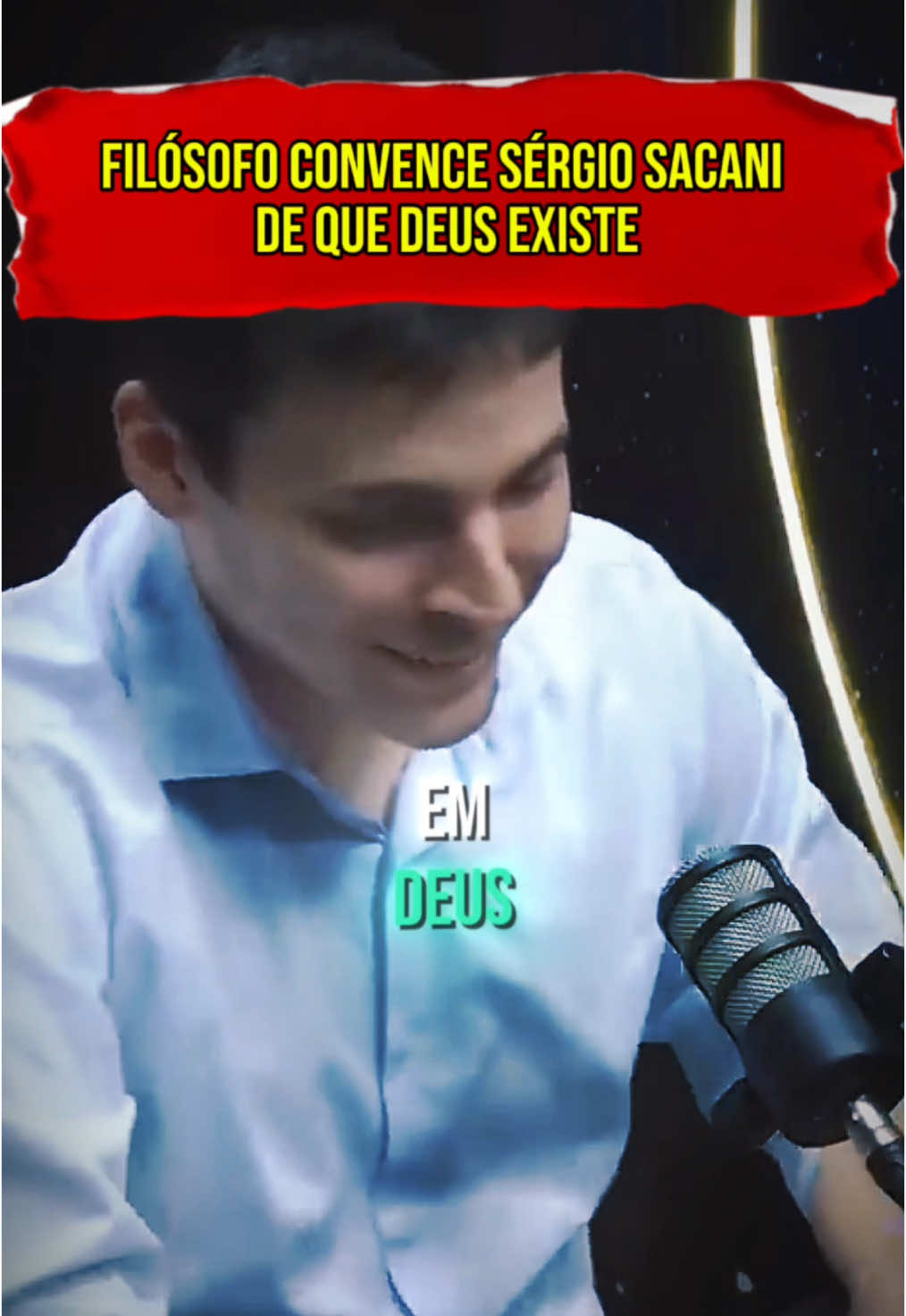 Filósofo convence serjão de que Deus existe #Deus #filosofia #bíblia #sergiosacani #astronomia 