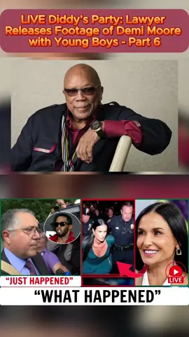 LIVE Diddy’s Party Lawyer Releases Footage of Demi Moore with Young Boys - Part 6 #diddy #demimoore #breakingnews #hollywooddrama #exclusivefootage #lawyersays #celebrityscandal #foryou #trendingnow #controversy #drama #foryou