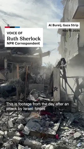 Israeli forces attacked the Al Bureij camp in the northern part of Gaza over the weekend. An estimated 16 people, including children, were killed. The Israeli military said it's unaware of a strike at that location. The Gaza Ministry of Health says nearly 44,000 people, mostly women and children, have been killed by Israeli fire in more than a year of war. #NPR #Gaza #Israel 