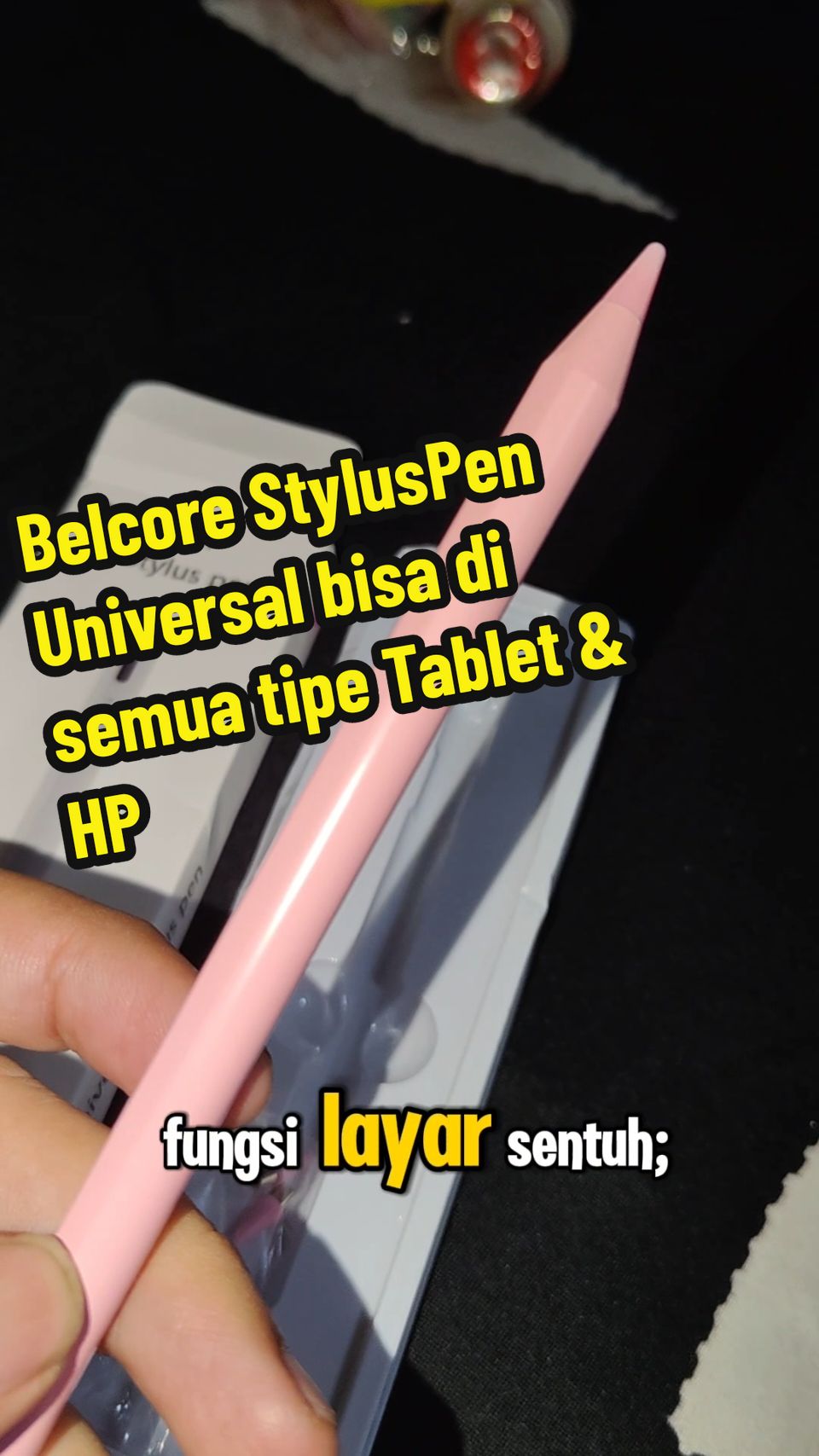 Belcore Stylus Pen TouchScreen #belcore #styluspen #styluspenuniversal #styluspenhack #fyp #fypシ゚ #CapCut #CuanTanpaBatas #wibgajian #VIDEO #VIDEOVIRAL #gebyarbelanjanovember #hadiah #gift 