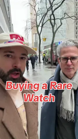 Picking up a rare watch with Mister Enthuiast, which has become a common occurrence! ##watchtok##vintagewatch##tourbillon##rarewatch##danielroth##breguet