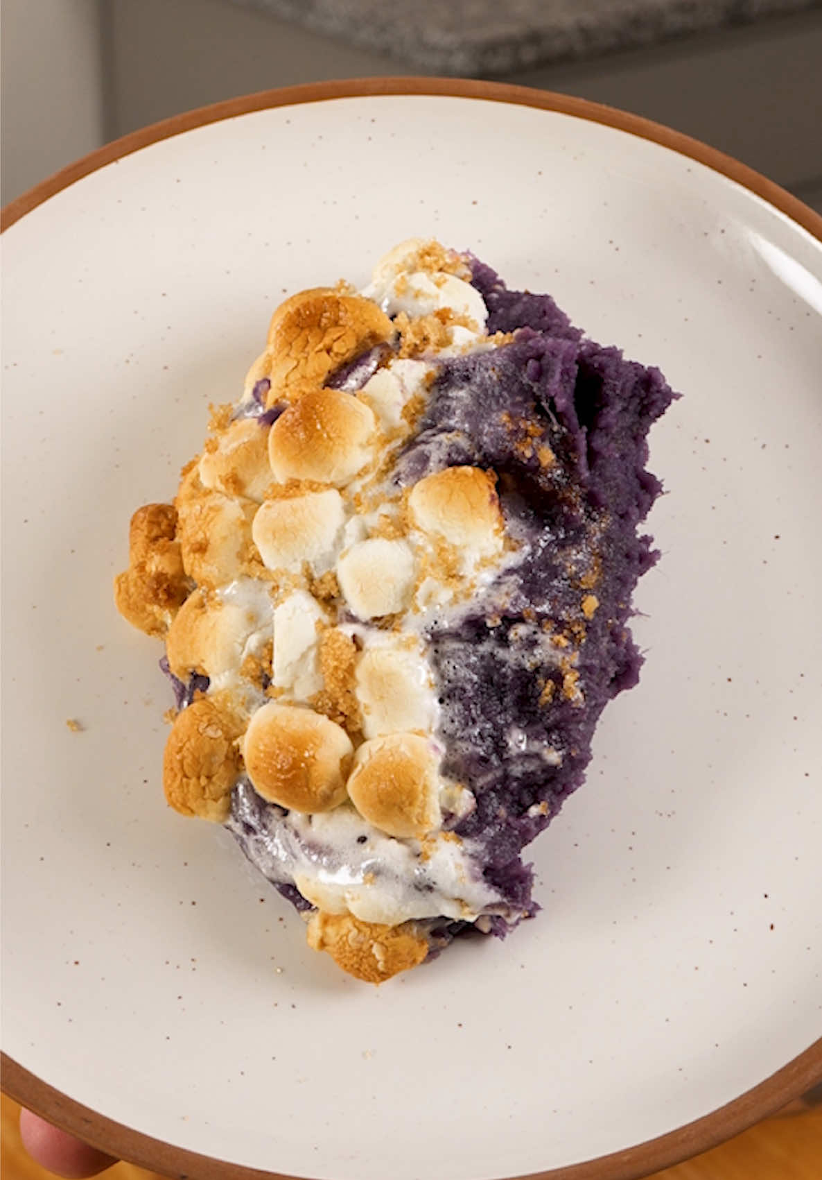 Will you be my Ube? ❤️😘  Ube Casserole Ingredients: - Ube (3 lbs) - Brown Sugar (¾ cup) - Unsalted Butter (1 stick) - Vanilla Extract (1 ½ tsp) - Ground Cinnamon (1 tsp) - Ground Nutmeg (½ tsp) - Salt (tt) - Black Pepper (tt) - Whole Milk (½ cup) - - Mini Marshmallows (2 cups) - Brown Sugar (¼ cup) Better Thanksgiving Food Part 3 #cooking #Recipe #thanksgiving #thanksgivingdinner #thanksgivingrecipes #EasyRecipes #quickrecipes #ube #sweetpotatocasserole sweet potato casserole thanksgiving food ideas thanksgiving dessert