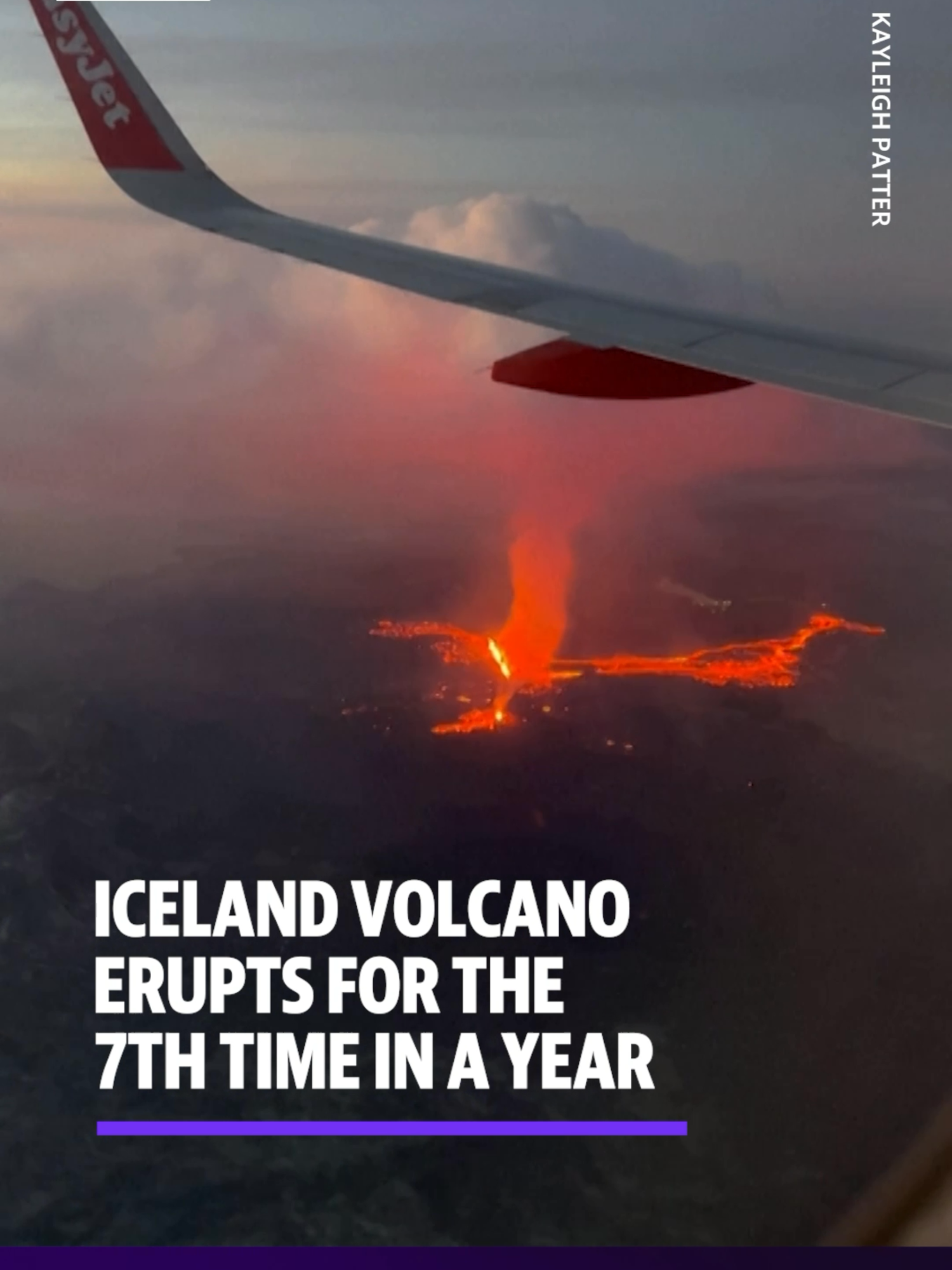 A volcano in Iceland erupted on Wednesday on the Reykjanes Peninsula, the 7th eruption in a year, sending lava toward the Blue Lagoon, Iceland's top tourist attraction. #news #iceland #travel #bluelagoon #icelandtiktok #yahoonews