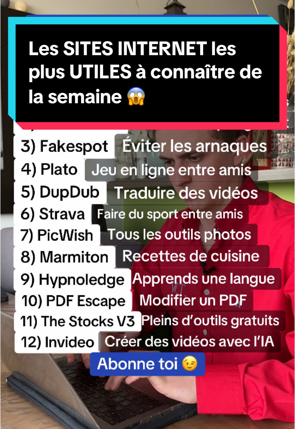 Les SITES INTERNET les plus UTILES à connaître de la semaine 😱 #astuce #astuces #maximeastuces 