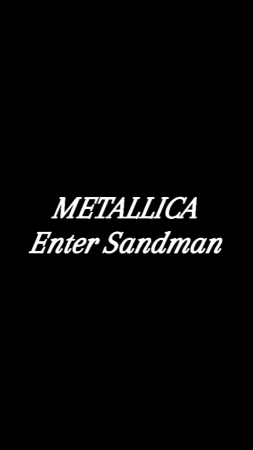 Metallica - Enter Sandman . Instagram SouMaisRockOficial  . . . . . . . . . . #metallica #entersandman #jameshetfield #larsulrich #roberttrujillo #kirkhammett #rock #trashmetal #heavymetal #letrasrock #rocklegendado #lyricsedit #lyrics_songs #lyricsmusic #reels 