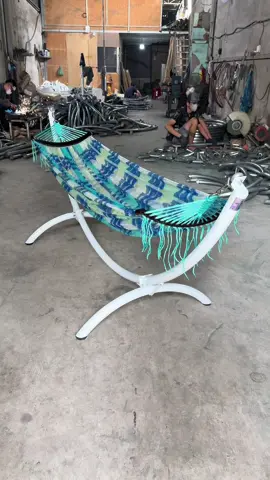 Võng bán nguyệt An Bình khung sắt mạ kẽm sơn tĩnh điện dùng được ngoài trời chịu tải 300kg #võngxếpanbình #võngbánnguyệt #khungvõngbánnguyệt #giávõngbánnguyệt #vongbannguyet #võngxuấtkhẩu #xuhuong 