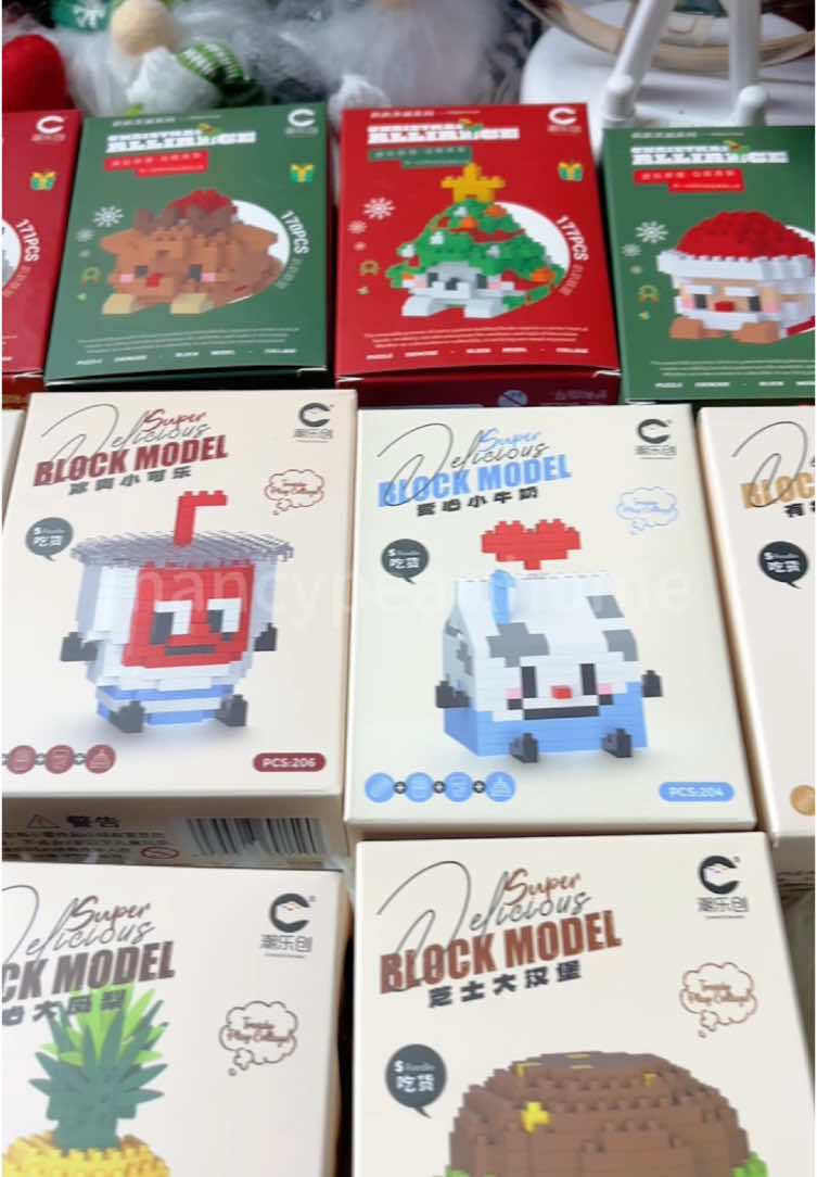 Christmas countdown, love these interesting building blocks🤩🍔🌭🥪🍟 #tiktokmademebuyit #buildingblocks #christmasgift #toys #spotlight #blackFriday 