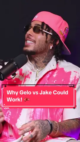 Why does Gelo vs Jake Paul kind of make sense?🤔 #foryoupage #podcast #basketball #boxing #NBA 