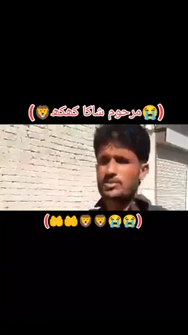 #tikTokforyou🦁مرحوم شاکا کھکھ😭