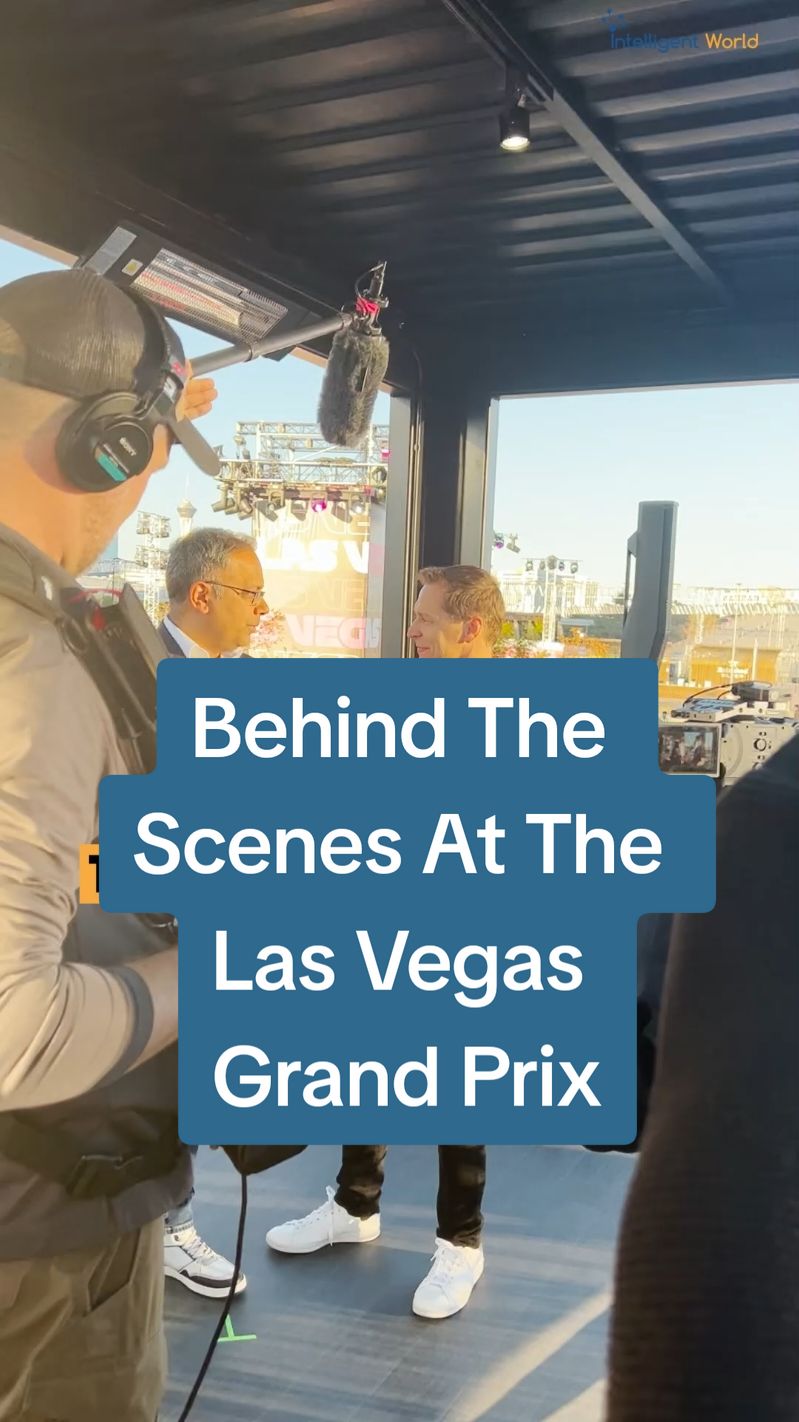 🎥 Behind the scenes at the Las Vegas Grand Prix! From insightful interviews to the energy of a silent disco, here’s a sneak peek of my day. 🏎️🎶
 
 #TFBPartner #TFBxLVGP  T-Mobile For Business #5G
