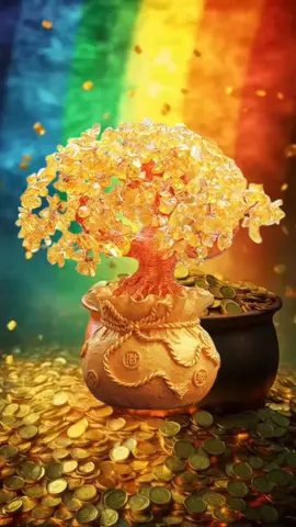 Fengshui Citrine Money Tree #fortunetree #moneytree #wealthtree #2025luck #prosperityflow #goldenpurse #wealth #goldenopportunity #fengshui #tree #positive 