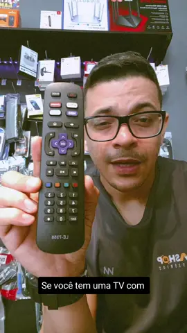 Dica pra você que tem TV Roku. . Mshop Acessórios (Loja Completa de Eletrônicos) Nosso site está na bio #roku #tv #Eletrônicos #viral