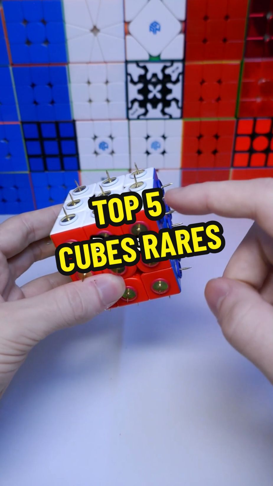 Dis moi celui que tu rêve d'avoir en commentaire ! #rubikscube #top5 #rare #cube #cubing #gan15maglev 