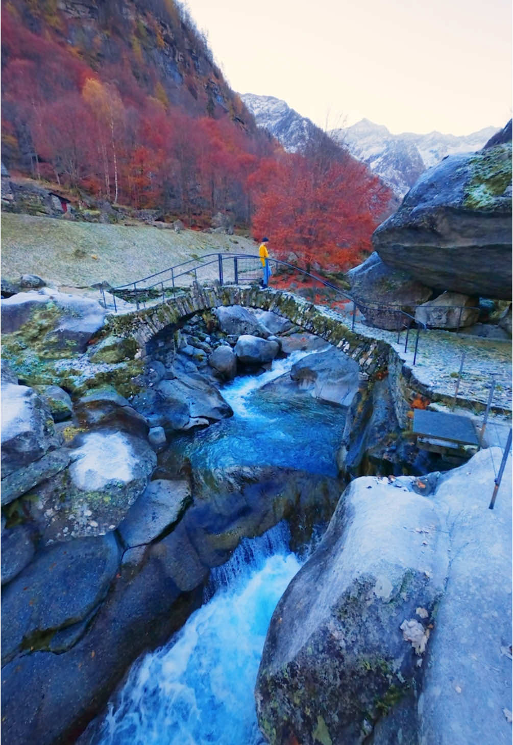 The most beautiful bridge in Switzerland 🍂