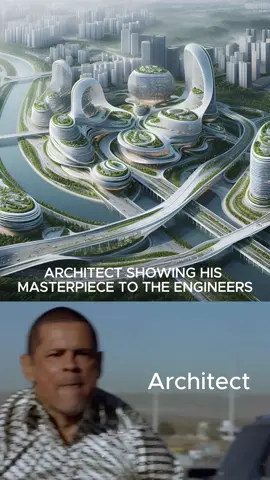 When Architects shows his design to the engineer. #exteriordesign #interiordesign #interiordesigner #studentofarchitecture #architecturelovers #modernarchitecture #autocad #3dsmax #architectureuniversity #architectureschool #architecturestudent #exterior #architecturedesign #architecture #modern #archicad #manhattan #facts #bestarchitect #funnyarchitecture #memearchitecture #architecturememes