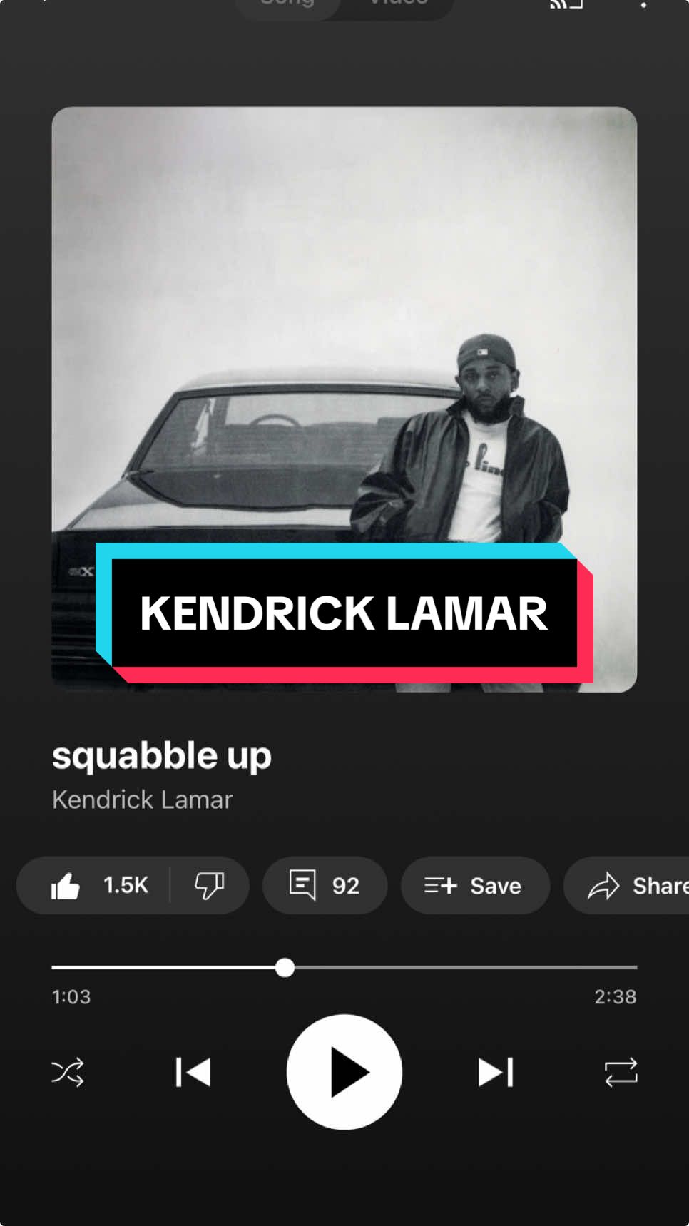 So Kendrick Lamar just casually wanted to drop his new album today? Got it.  #kendrick #kendricklamar 