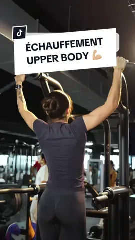 Et abonne-toi à Fitness Park si tu veux des idées de séances haut du corps ! 🔥@Audrey | Online Coach 🩵  #upperbody #echauffement #fitnesspark #gym #muscu 