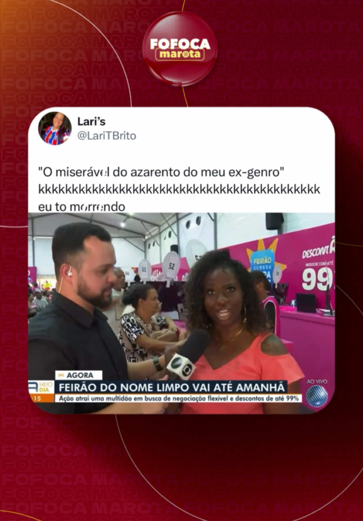 Ela revoltada reclamando do ex-genro que fez a dívida no nome dela e sobrou pra ela pagar 🗣️ #fofocamarota #fy