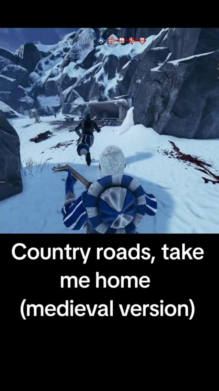 A John Denver classic #countryroads #johndenver #mordhau #lute #gaming 