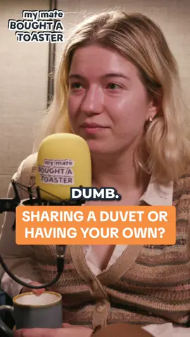 Anyone else do this? 🛌  #foryou #fyp #comedypodcast #britishpodcast #olgakoch #duvetcover #duvetcoverhack 