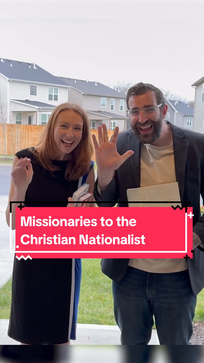 with @The New Evangelicals Go ye into all the world...and put Christ back in Christian (second attempt with new music) #christianhumor #christiannationalism #exvangelical #aprilajoy #newevangelicals #politicalhumor 