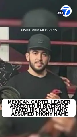 A high-ranking leader of a #Mexican drug cartel who lived in the U.S. under a phony identity after faking his own death was arrested in #Riverside. #CristianFernandoGutierrezOchoa - the son-in-law of the fugitive #JaliscoNe Generation cartel boss known as 