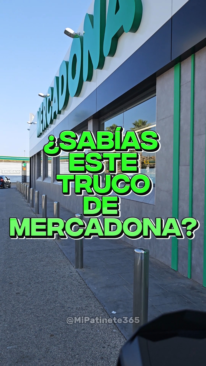 Ojala pronto en todos los supermercados 🙏 #mercadona #patineteelectrico #truco #patin #patinete #vmp #patinelectrico #xiaomi #m365 #scooter 