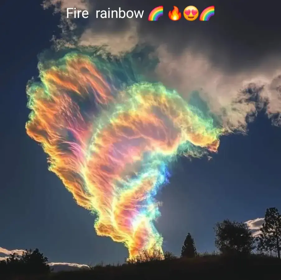 Have you ever heard of fire rainbows? These are not edited photos they are real!! and rare!! #rainbow #fire #firerainbow #likes #share #follow #fyp