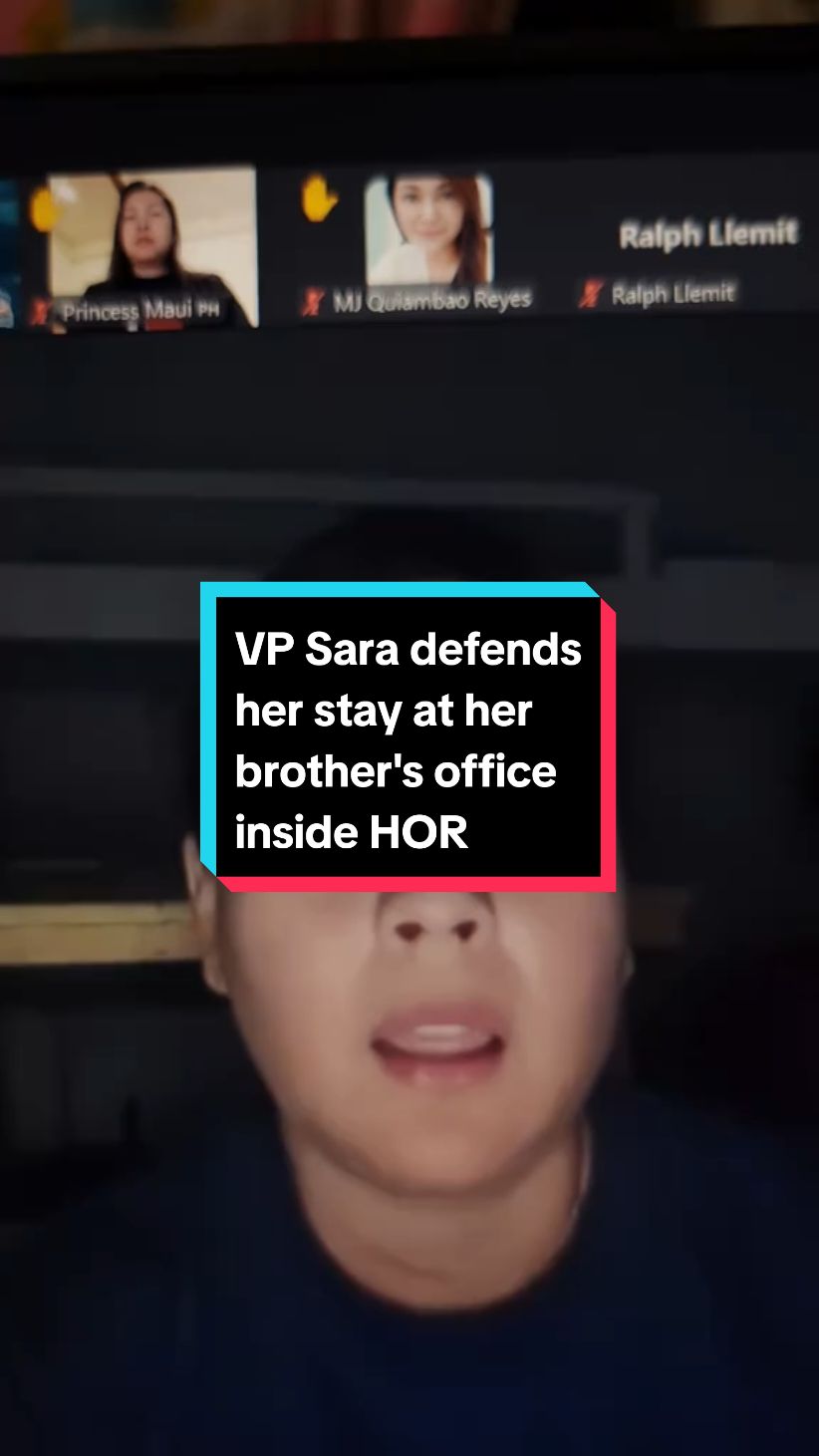 Vice President #SaraDuterte said during an #online press briefing on Saturday dawn, November 23, 2024, that she was surprised how the #HouseofRepresentatives issued a special order to transfer #OVP Undersecretary #ZuleikaLopez to the Women's Correctional despite the House not having office on Fridays. This is a developing story. Via Ralph Llemit, SunStar Davao #AllYouNeedToKnow