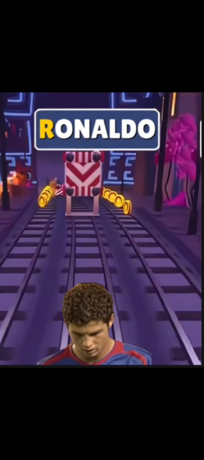 Ronaldo is subway surfers🔥🇵🇹 #ronaldo #football #viral #edit #cr7 