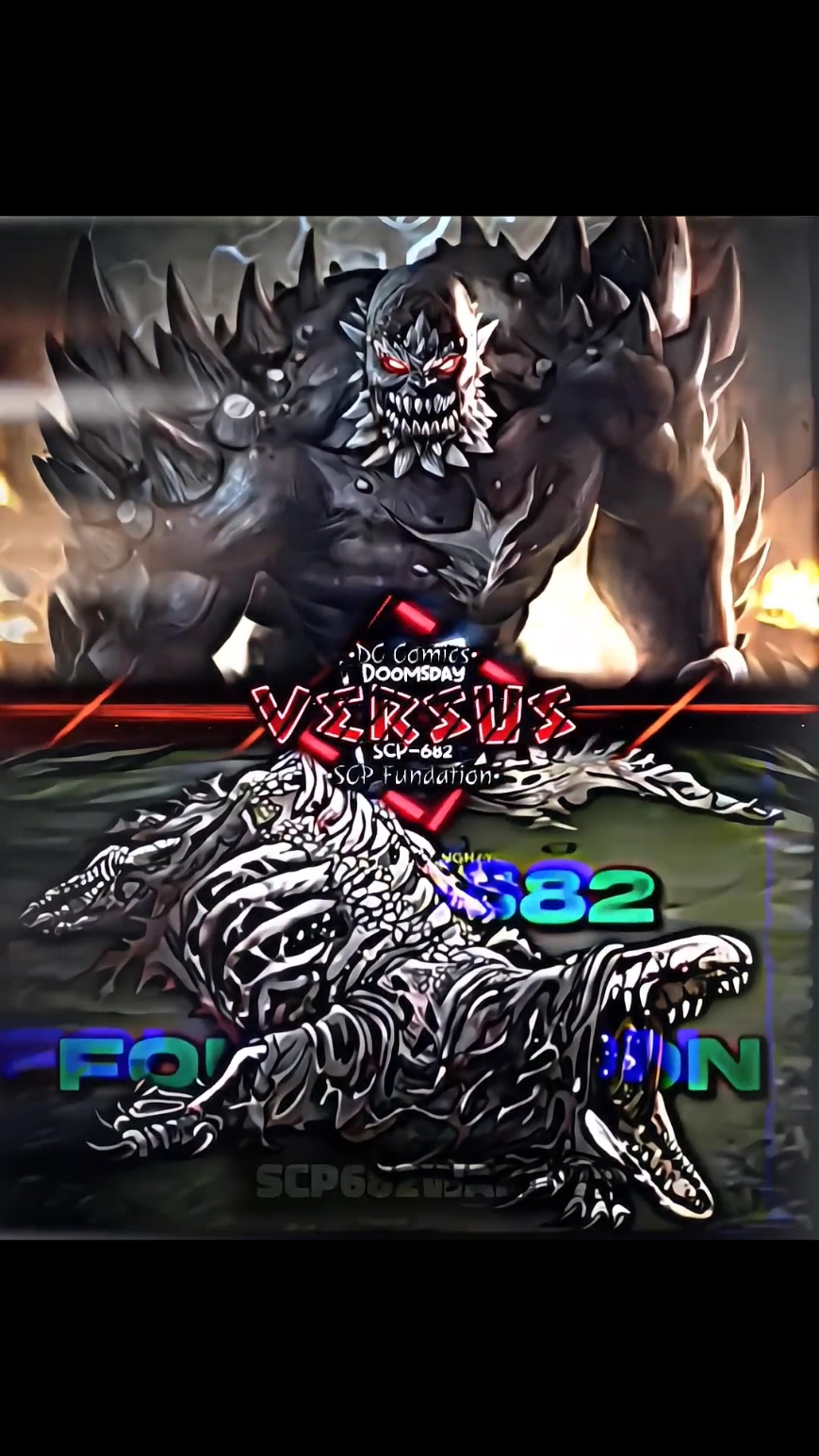 Request: @PATRICK BATEMEN SCP-682 vs Doomsday #scp#scpfoundation#scpsolos#scpverse#dc#dcverse#dccomic#dccomics#scp682#scp682isattractive#scp682waifu#vs#doomsday#faxorcap#vsbattle#battle#overkill#1v1#Edit#foryou#fyp#fypage