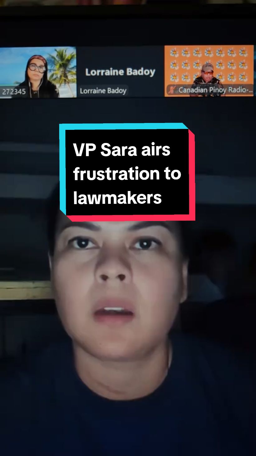 ⚠️TW: LANGUAGE⚠️ During an early Saturday online press briefing on November 23, 2024, Vice President #SaraDuterte openly expressed her anger toward #House #lawmakers leading the committee hearing investigating her office over allegations of #budget misuse. This is a developing story. Via Ralph Llemit, SunStar Davao #AllYouNeedToKnow