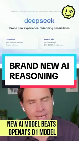 DeepSeek released a new AI reasoning model that not only bests OpenAI’s o1-preview in many tests but also shows you how the model is thinking through the problems. It’s an interesting look at how these models use chain-of-thought to do solve these sorts of problems, especially when it comes to spelling strawberry. #ai #ainews #machinelearning #deepseek #techtok #openai @Gavin Purcell @kpAttack 