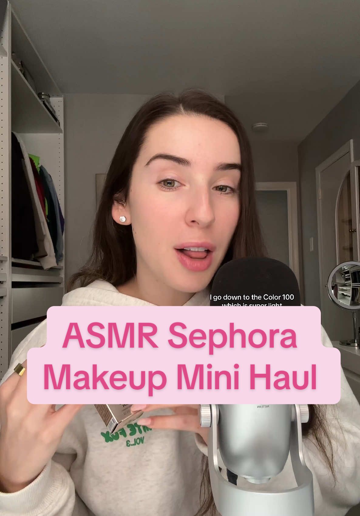 A little restock of my foundation colors! The only thing I don’t like about these bottles is that you can’t see or tell when the foundation is running out because they’re glass / heavy but otherwise it works like a dream! #asmr #makeuphaul #showandtell #sephorahaul #lancomefoundation #asmrtapping #asmrsounds #relaxing #tingles 