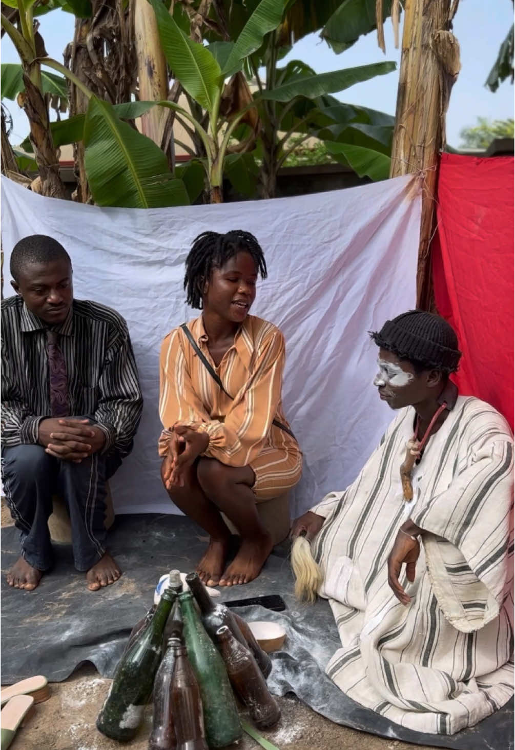 Release stress @Ama🇬🇭🔑💝 Yeboah❤️ @@Komfour YESU😇 #trendingvideo #eldertriho #explore #viral #comedyvideo #jokes 