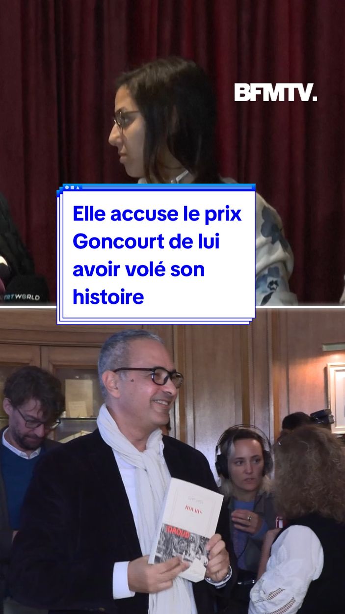 Kamel Daoud, lauréat du prix Goncourt 2024 est accusé de s'être inspiré de l'histoire d'une femme qui était la patiente de sa femme #litterature #prixgoncourt #sinformersurtiktok 