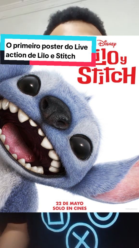 O primeiro poster do Live action de Lilo e Stitch #fy #liloestitch #disney 