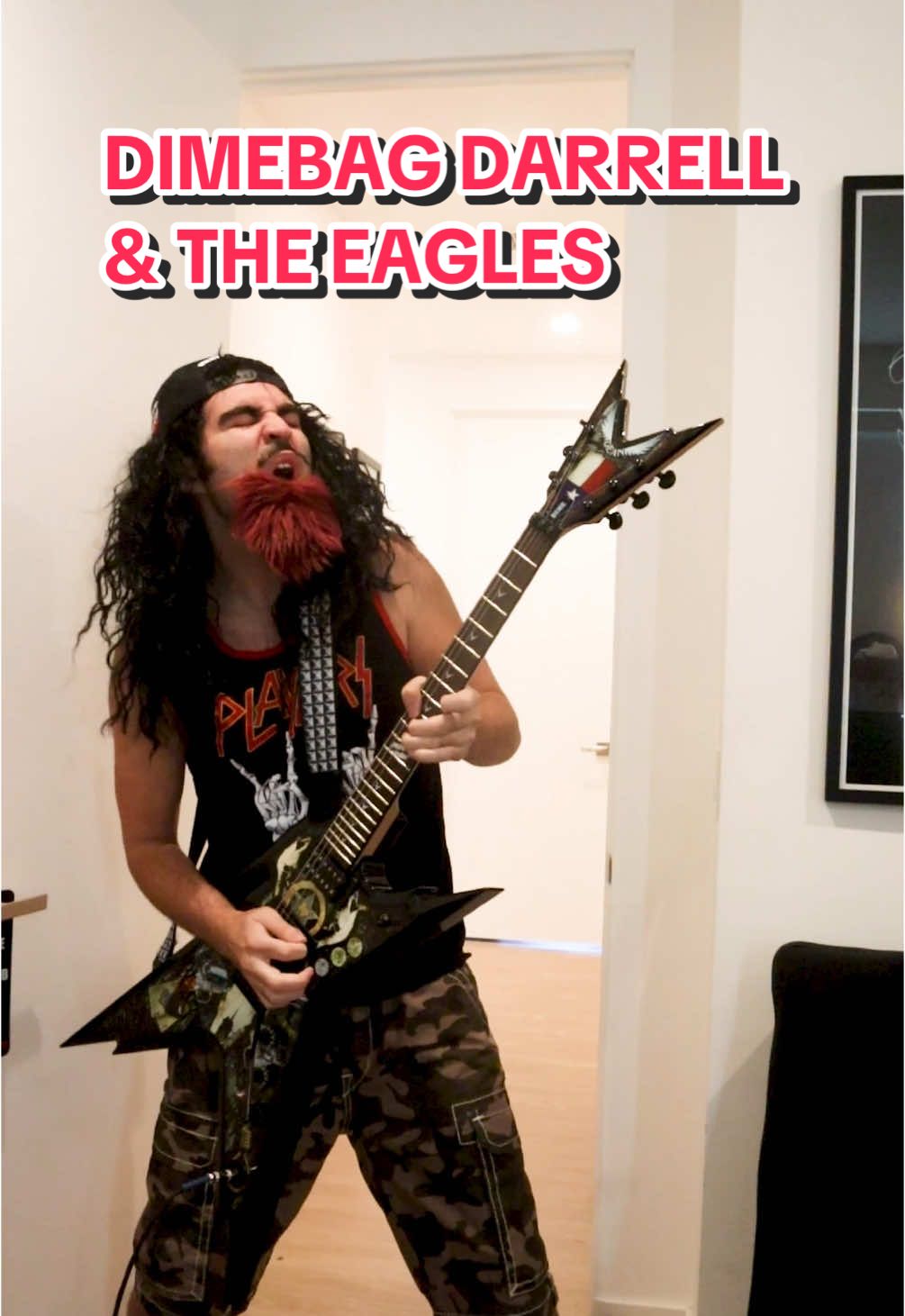 Replying to @flakycrusty If Dimebag Darrell played for The Eagles… 🤘🏼 #guitartok #guitarsolo #theeagles #pantera #dimebagdarrell #metaltok #classicrock 