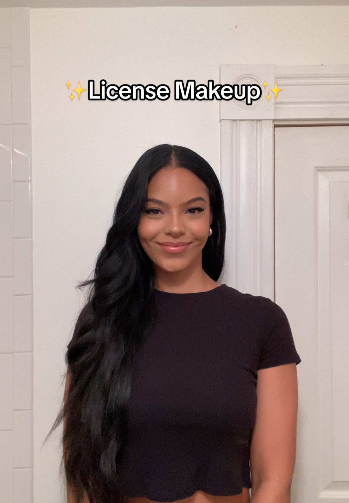 Why was that so stressful 😩😂 #driverslicense #makeup #driverslicensechallenge 