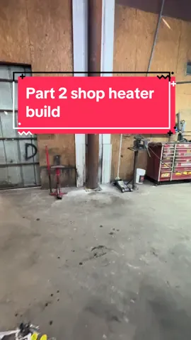 Part 2 of the shop heater upgrade , glad to have this project finished #keepwrenchin #mechanic #shopp #mechaniclife #heat #woodstove #wood #firewood #fab #metalworks #welding #heavy #upgrade #part2 #morebetter #viral #fypシ゚viral 