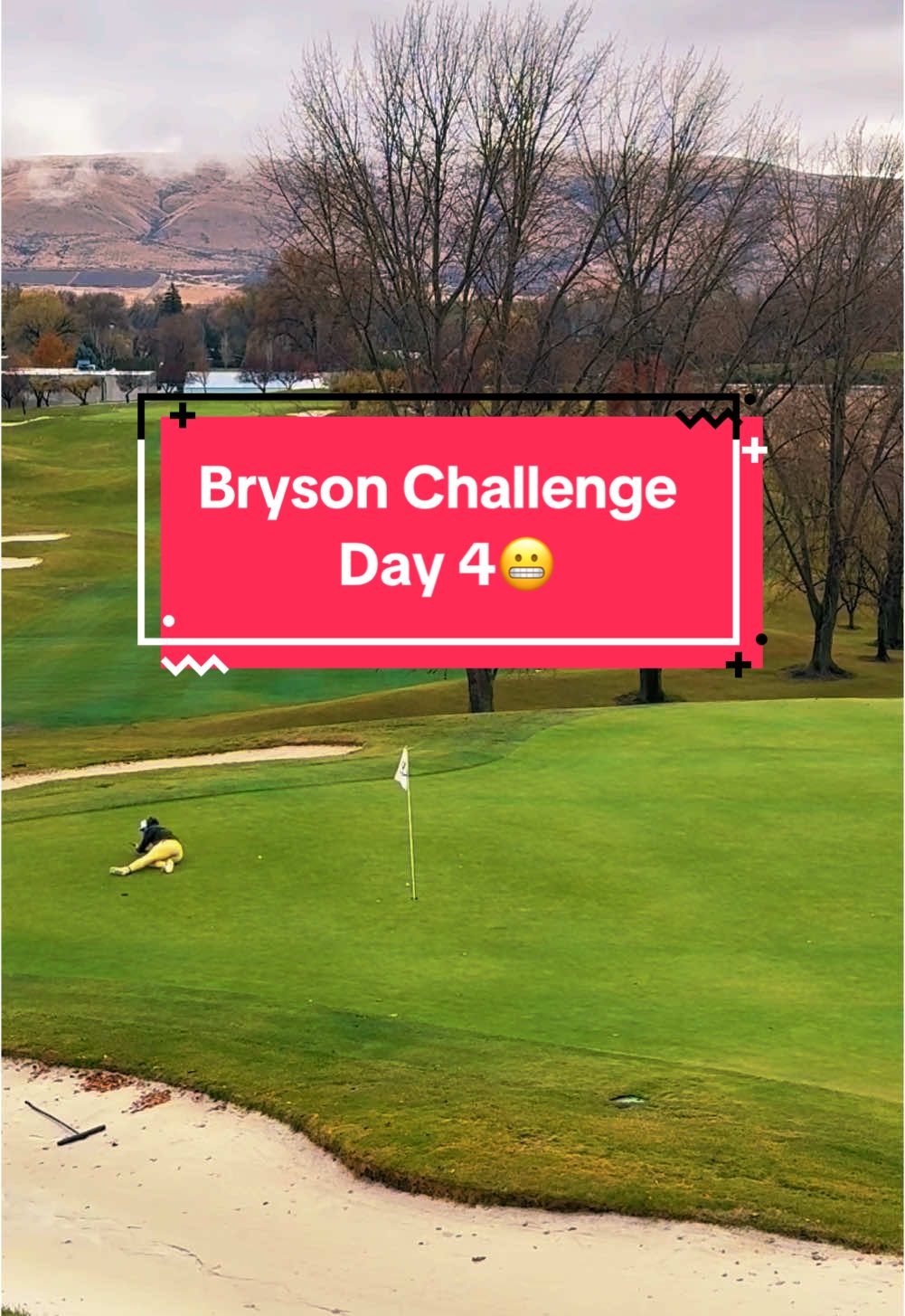 Replying to @Dylan Long Bryson Challenge day FOUR 😬😬 #golf #golftok #golftiktok #fyp 