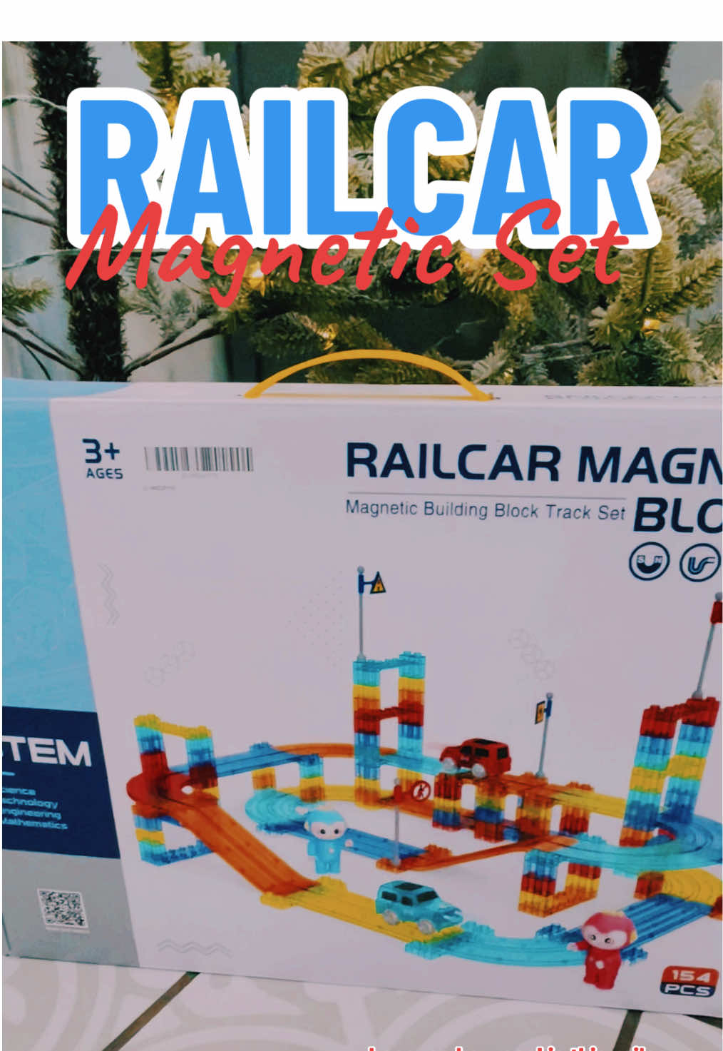 This Magnetic Set is a gift any kiddo would love under the tree🎄 Grab on a HUGE SALE TODAY! 🚗🏁 #magnetic #magneticcube #racecarsoftiktok #magnetictrack #kidsgifts #tiktokshopblackfriday #tiktokshopcybermonday #tiktokshopholidayhaul 