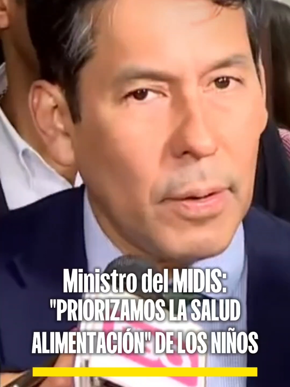 Ministro del MIDIS, luego de que el Programa Qali Warma distribuyera alimentos no aptos para consumo humano a los niños más pobres del Perú, declaró que priorizan la salud y alimentación de los niños. #LatinaNoticias #MIDIS #QaliWarma #NoticiasPerú #Perú #Frigoinca #DonSimón 