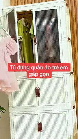 Tủ Quần Áo Gấp Gọn Trẻ Em Rộng 56cm, gấp gọn tiện lợi #xuhuong #tunhua #tuquanaotreem #tunhuagapgon 