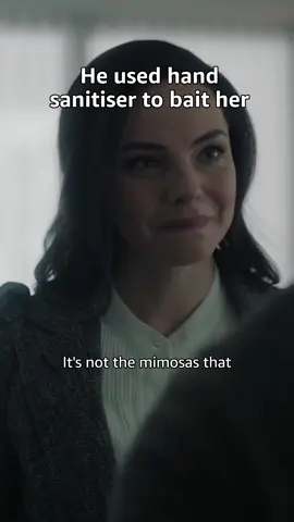 Hand sanitiser might be her downfall? #CrossOnPrime #EdRamsey #AlexCross #RyanEggold