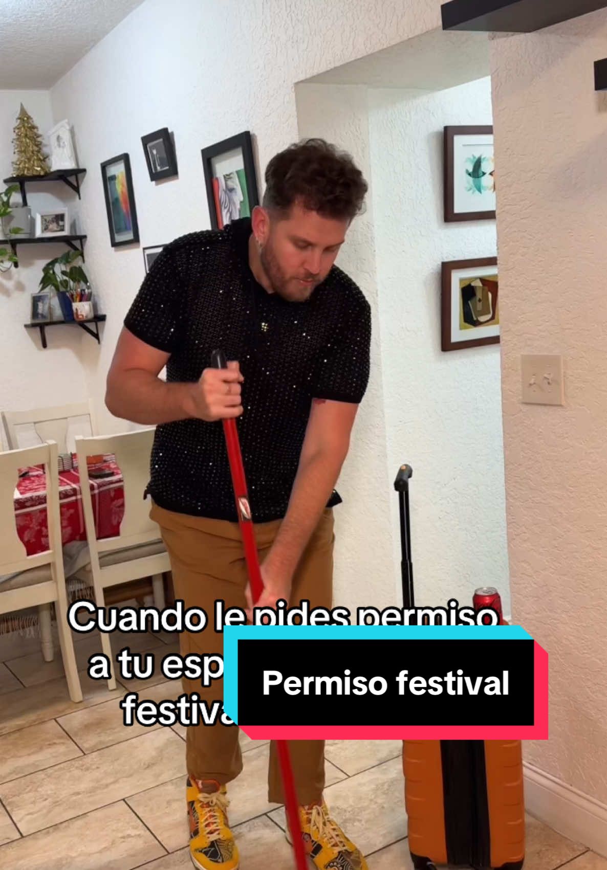 Cuando le pides permiso a tu esposa para ir a tu festival favorito #SubeElVolumen #CocaColaFlowFest24 #CokeStudio #Publicidad