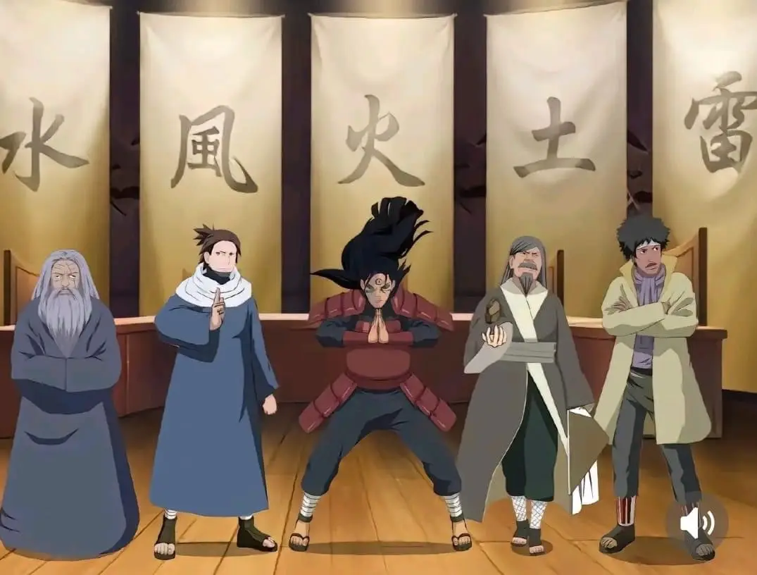 Hokage in the ninja world#anime #アニメ #narutoshippuden 