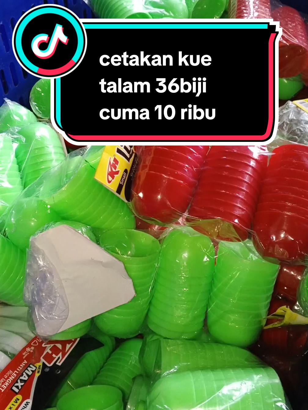 citakan kue talam 36biji cuma 10 ribu lagi promo ambyar #bahantebal #multifungsi #cetakan #cetakankuetalam 