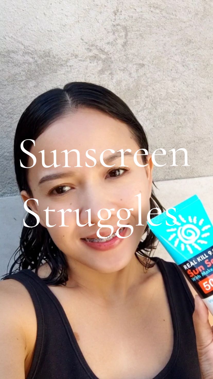 Sunscreen struggles what? 😎  #stellataberna #ragowooriph #sunscreen #koreanskincare #maelaurente 