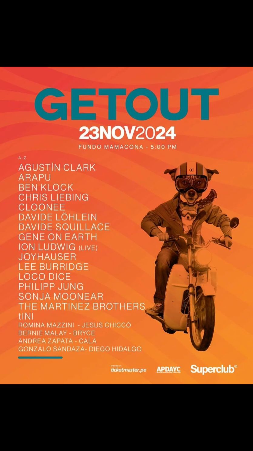 Este 23 de Noviembre regresa el GET OUT  En Lima  #getout #rave #techno #techhouse #housemusic #electronica #superclub #musicaelectronica 